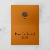 © de carte de pèlerin de Martzkin de thanksgiving (Intérieur)