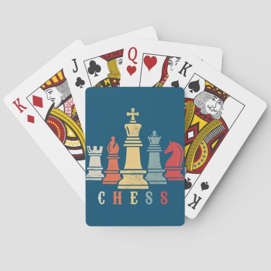 De Cartes Amoureux des échecs | Jeu d'échecs Checkmate Cadea (dos)