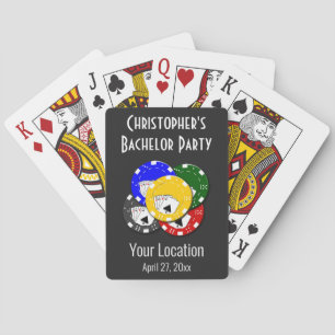 De Cartes Bachelor Party Wedding Favoriser Poker Jeu