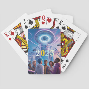 De Cartes Bonne nouvelle année 2025 jeu carte