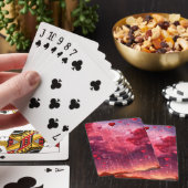 De Cartes Coeurs vintages en jeu (In Situ)