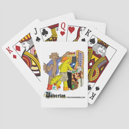 De Cartes Gavin a obtenu le jeu (dos)