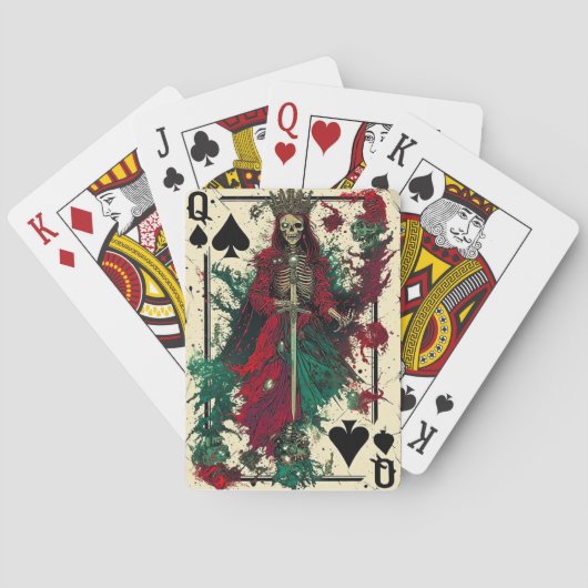 De Cartes Reine du Jeu Maudit (dos)