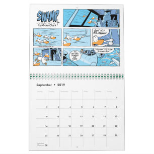 De Cartoons van de luchtvaart de Kalender van 12