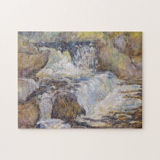 De cascade legpuzzel (Horizontaal)