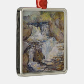 De cascade metalen ornament (Rechts)