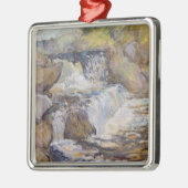 De cascade metalen ornament (Links)