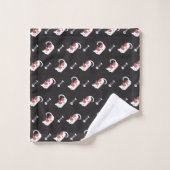 De Cat Friends Cute Pun en Pattern Bad Handdoek (Wasdoekje)