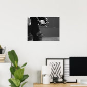 De Catcher - Zwart-wit Poster (Thuiskantoor)