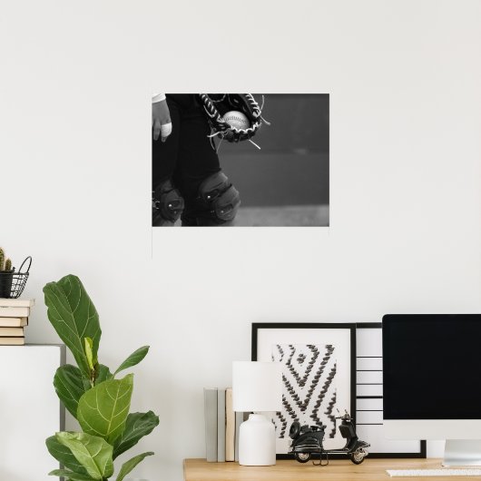 De Catcher - Zwart-wit Poster (Thuiskantoor)