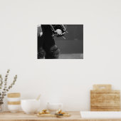 De Catcher - Zwart-wit Poster (Keuken)