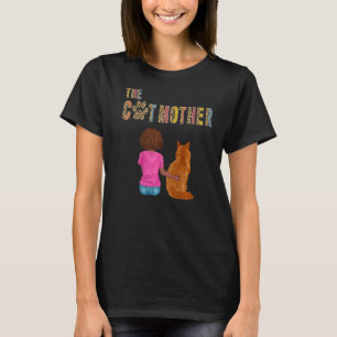 De Catmoeder Maine Coon Cat Moeder Cat Mam T-shirt