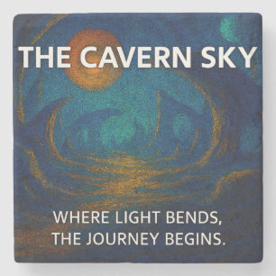 De Cavern Sky Stenen Onderzetter