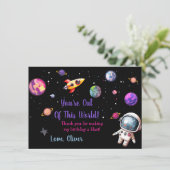 De Ce Merci Spatial Des Astronautes Du Monde (Debout devant)