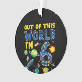 De ce monde je suis 6 Space Rocket Anniversaire Pa (devant)