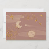 De ce monde l'anniversaire Invitation (Dos)