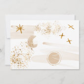 De ce monde l'anniversaire Invitation (Dos)