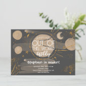 De ce monde l'anniversaire Invitation (Debout devant)