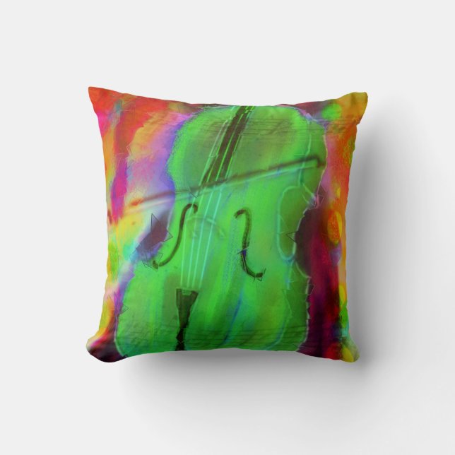 De Cello Pillow Kussen (Voorkant)