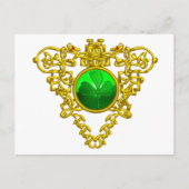 DE CELTISCHE HART VAN SAINT PATRICK BRIEFKAART (Voorkant)