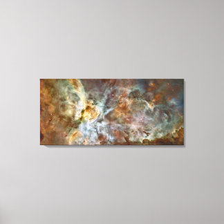 De centrale regio Carina Nebula Canvas Afdruk