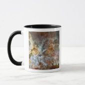 De centrale regio Carina Nebula Mok (Links)