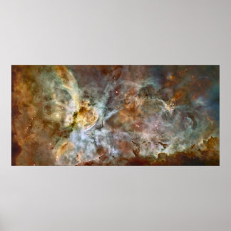 De centrale regio Carina Nebula Poster