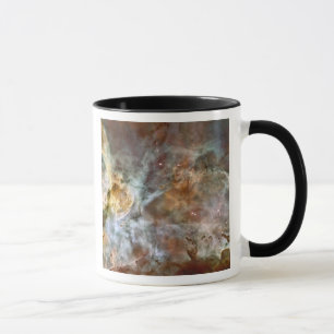De centrale regio van de Carina Nebula Mok
