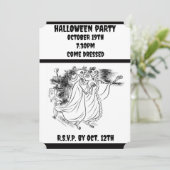 De ceremonie in Haunted - Kaart (Staand voorkant)