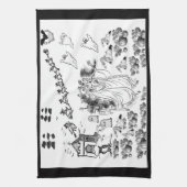 De ceremonie in Haunted - Theedoek (Verticaal)