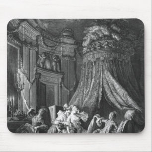 De ceremonie van de bruid om naar bed te gaan muismat