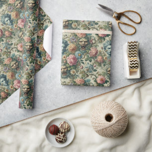 De Cerulean Muse – Gotisch Victoriaans Cadeaupapier