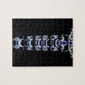 De cervicale wervels legpuzzel (Horizontaal)