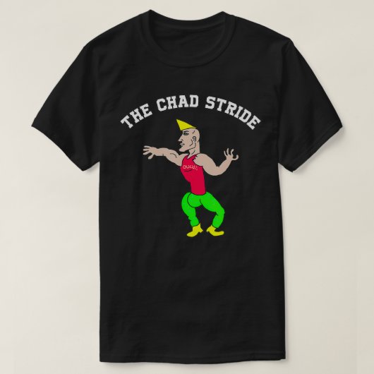 De Chad Stride Virgin vs Chad T-shirt (Design voorkant)