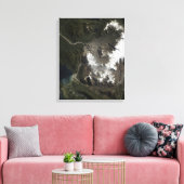 De ChaitSharn® © n Volcano Canvas Afdruk (Insitu (Woonkamer))