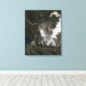 De ChaitSharn® © n Volcano Canvas Afdruk (Insitu (Houten vloer))