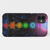 De Chakras iPhone Case (Achterkant (horizontaal))