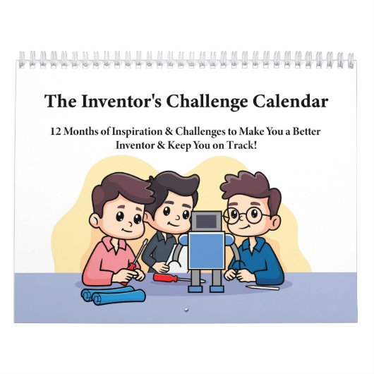 De Challenge Kalender van de Uitvinder (Hoes)