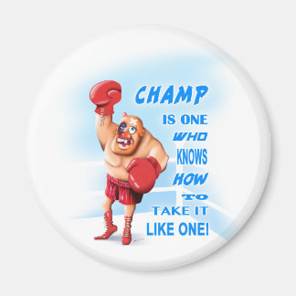 De Champ ronde magneet
