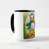 De charmante eend van het Boerderij Mok (Voorkant links)