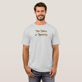 De charme van het karakter T-shirt