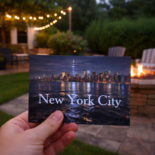 De charme van New York City Briefkaart