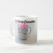 De Cheap Cassettes Coffee-Mok Koffiemok (Voorkant links)