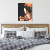 De Cheat met de Ace Diamonds Canvas Afdruk (Insitu (Slaapkamer))