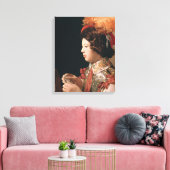 De Cheat met de Ace Diamonds Canvas Afdruk (Insitu (Woonkamer))