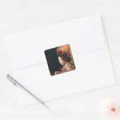 De Cheat met de Ace Diamonds Vierkante Sticker (Envelop)