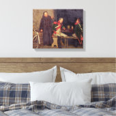 De Cheat (olie op doek) (één van paar - zie 19572 Canvas Afdruk (Insitu (Slaapkamer))