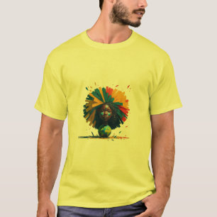 De cheerleader van de aarde t-shirt