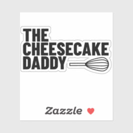 De Cheesecake Daddy Sticker