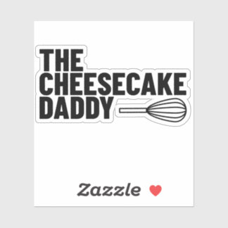 De Cheesecake Daddy Sticker